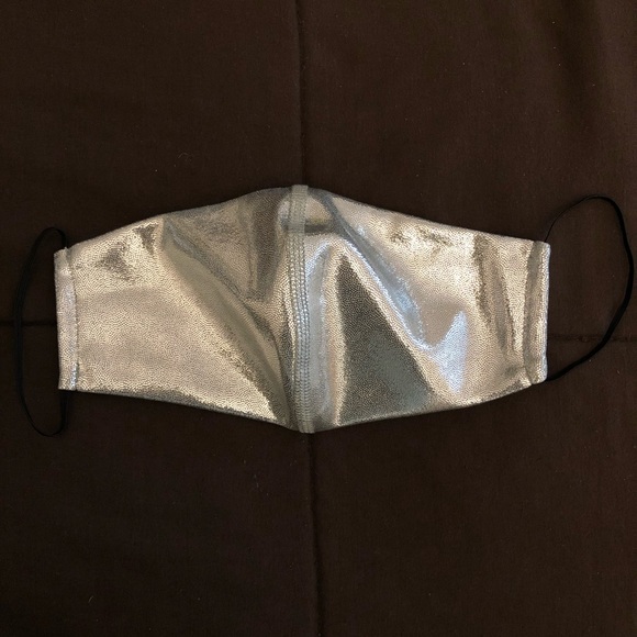 (3 for $15) Silver Reusable Mask - Picture 4 of 7